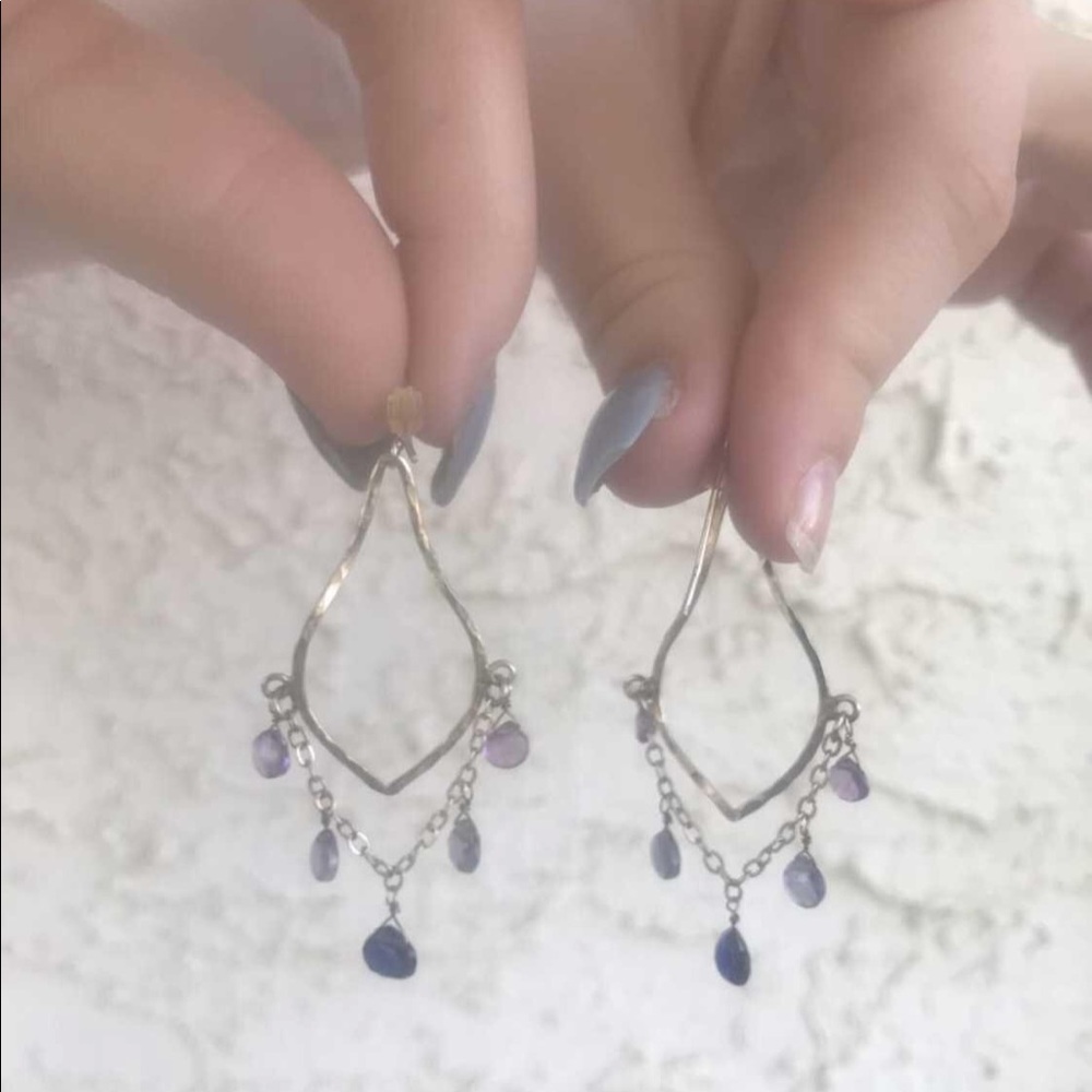 Tracey Mathews earrings smoke free